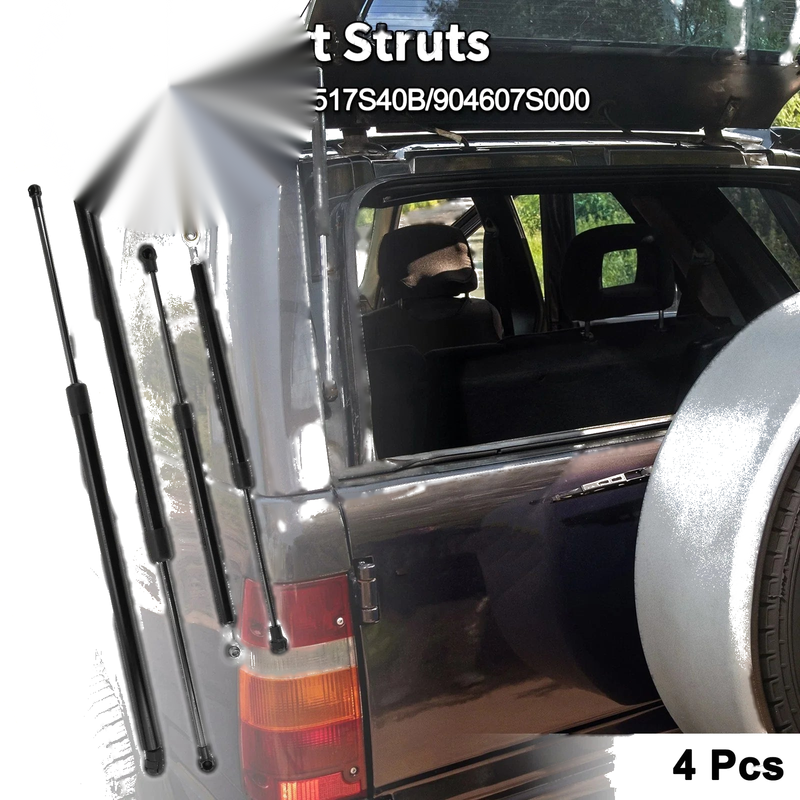 Infiniti QX56 Rear Window Glass & Tailgate Lift Supports Struts (2004-2010)