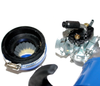 Blue Racing Mini Pocket Quad ATV 49cc 2-Stroke Engine Motor
