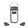 Hyundai Tucson Magnetic Mesh Sun Blind Shades (2021-2024)