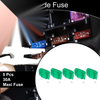 Car Boat Truck RV Motorcycle Maxi Fuse 30A Blade Fuse 5 Pcs