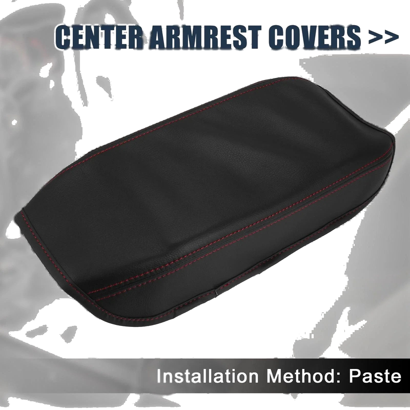 Honda Black Microfiber Leather Armrest Cover