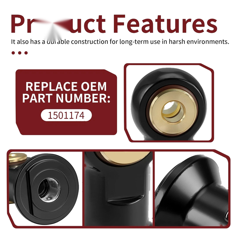 Polaris RZR XP 4 Turbo EPS Pair Rear Shock Eyelet Assembly (2016–2017)
