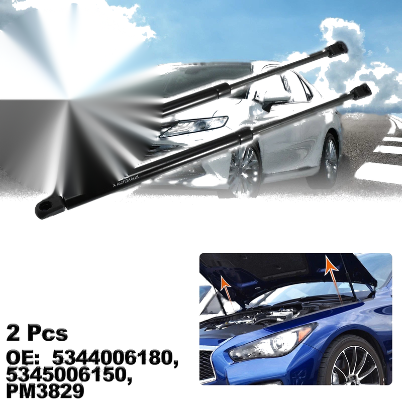 Toyota Front Hood Gas Lift Supports