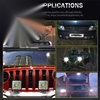 ATV / SUV Driving Lamp 4 x 82W LED Work Light Bar-Spot Flood Pod Offroad Fog