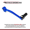 Honda CRF110F (2013-2018) - Blue & Black Folding Shifter Lever