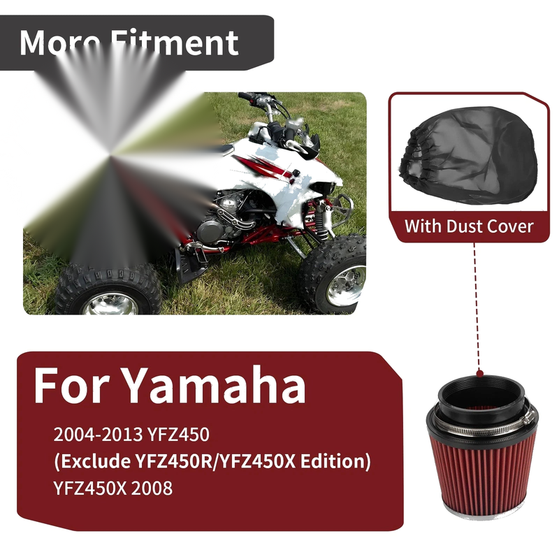 Yamaha YFZ450 Air Filter Box Cover Seal Hook Bolt Kit (2004–2013)