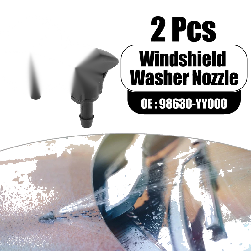 Kia Sorento Front Windshield Washer Nozzles (2003-2009)