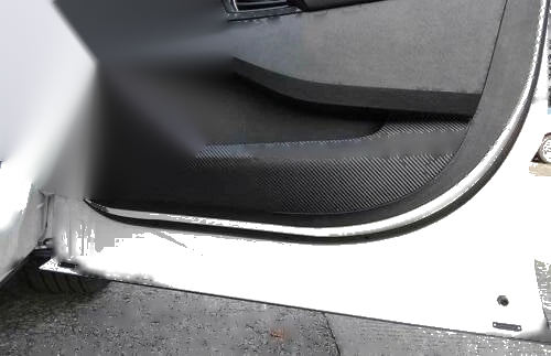 Ford Edge Carbon Fiber Leather / 4x / Door Anti Kick Pad Panel (2015–2022)