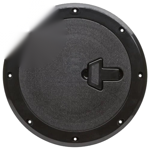 CAN-SB Models Access Hatches - Black Round Removable Lid ASA Plastic