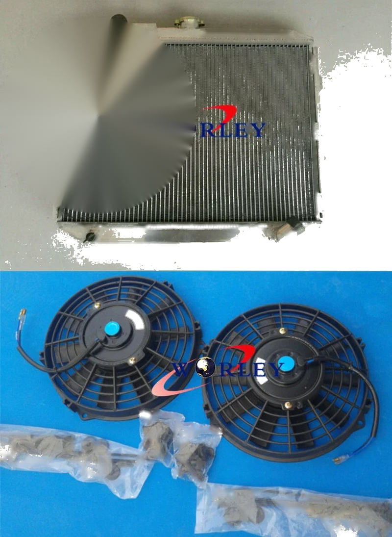 Mitsubishi Pajero / Mentero Alloy Radiator & Fan (2004-2009)
