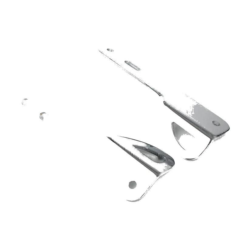 Harley Touring Chrome Trailer Hook Tie-Down Brackets