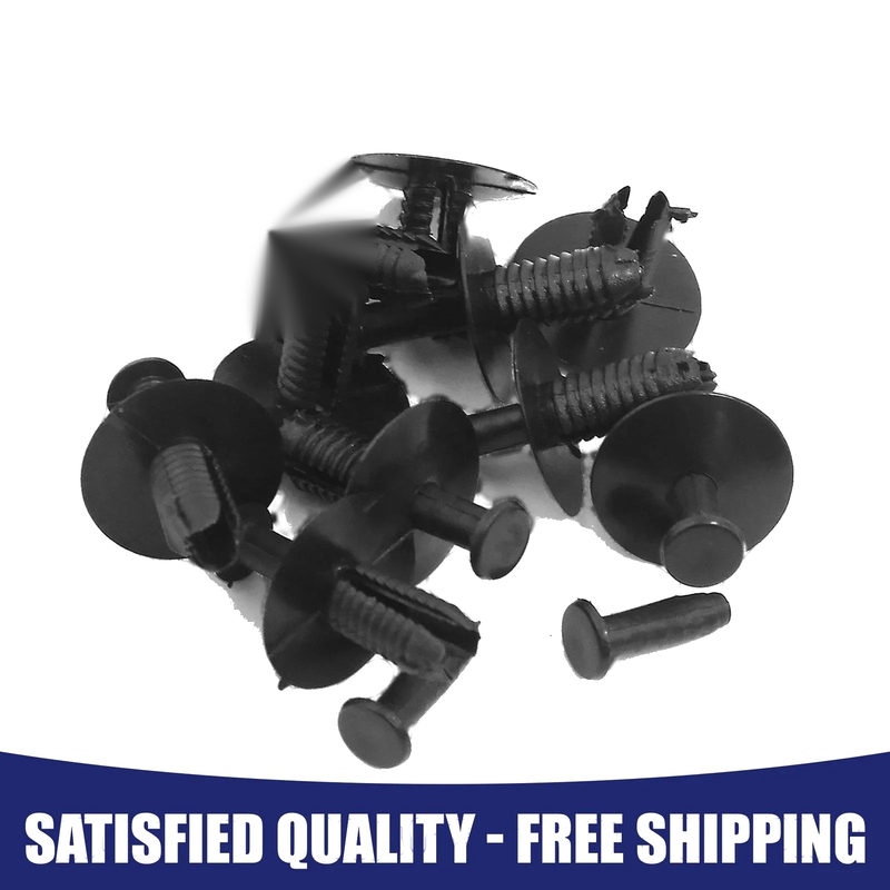 BMW Bumper Clips 4 x Hole Plastic Push-in Rivet Fasteners