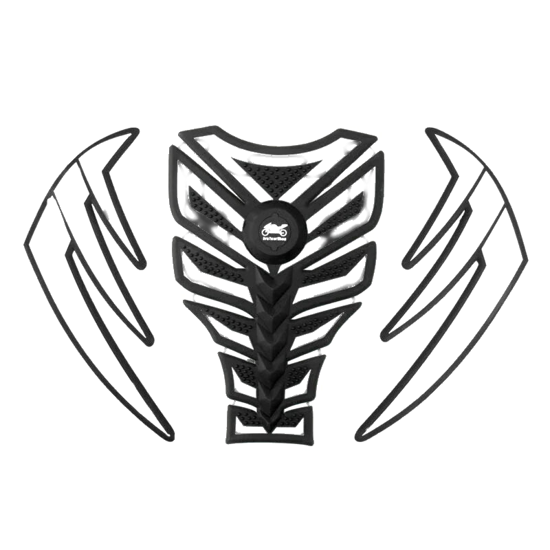 Honda CBR, CB, NC, VFR, GL 3D Rubber Side Tank Pad Protector