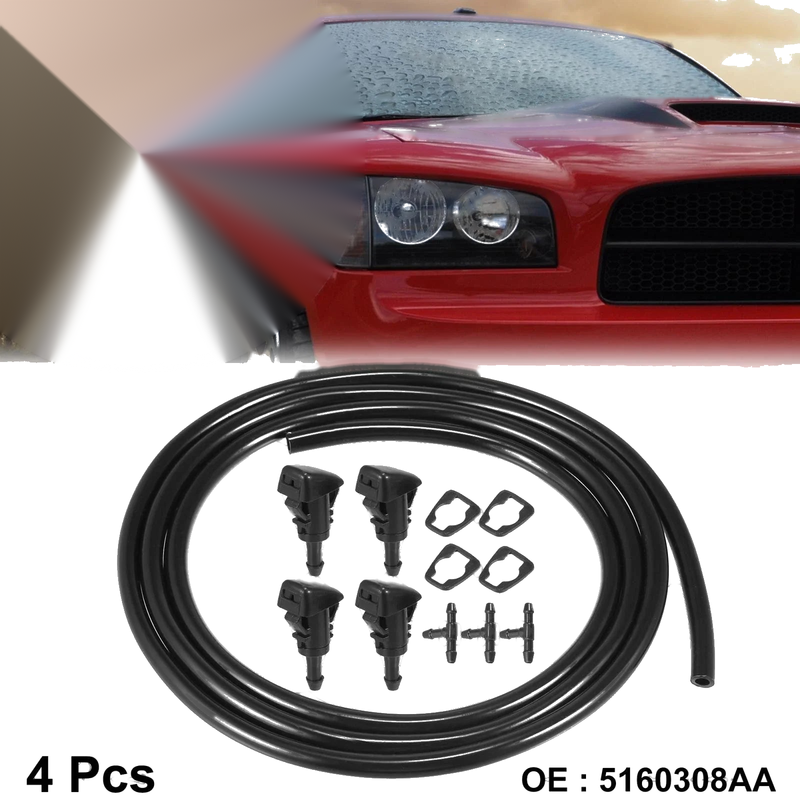 GMC Envoy 4pcs Front Windshield Washer Nozzles (2002–2009)