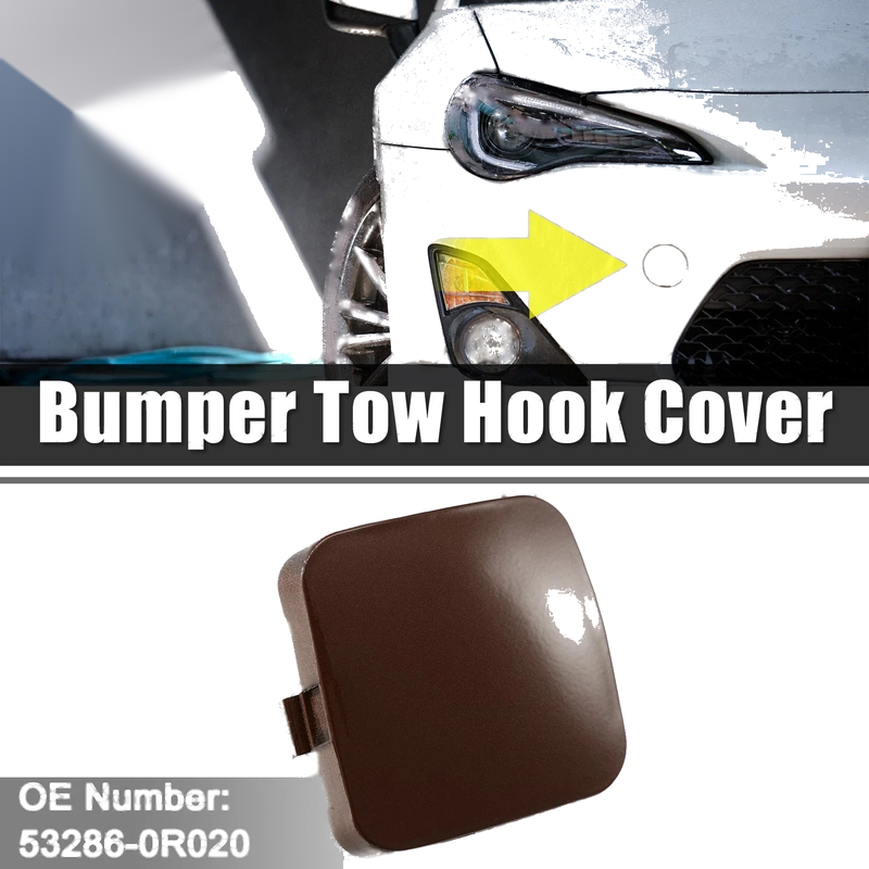 Toyota Rav4 Right Front Bumper Tow Eye Cover