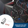 3 Pin Headlight Fog Lamp Connector Plug Male Wire Terminal 1x Toyota