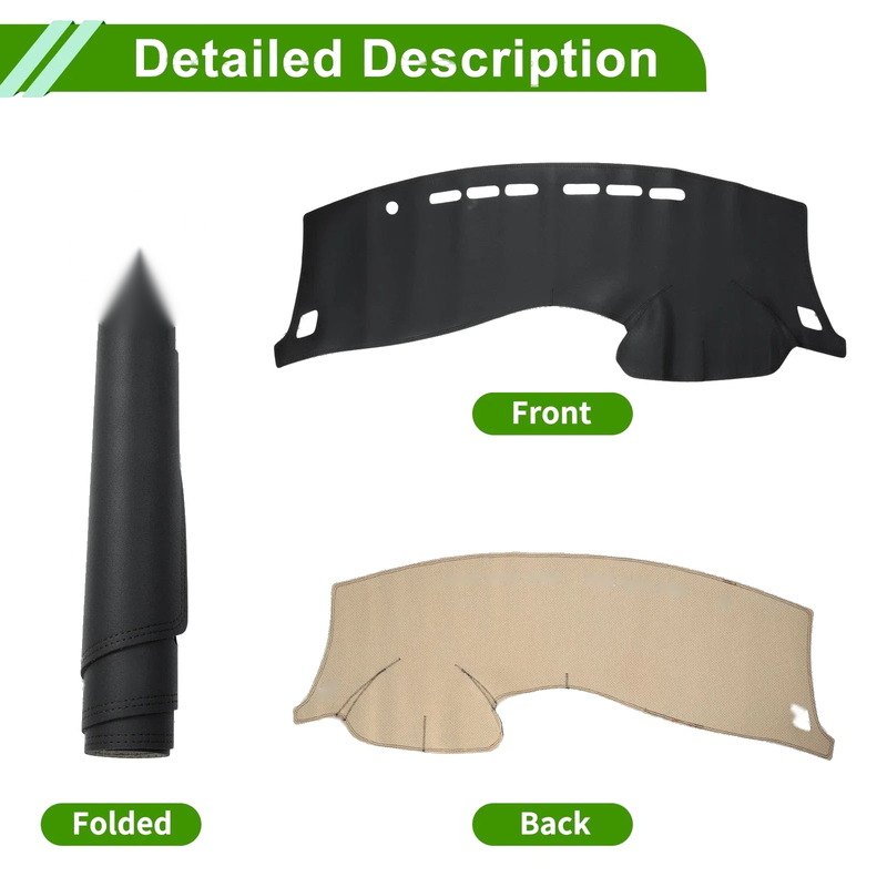 Nissan Tiida (2011-2017) Black Dashboard Cover Mat