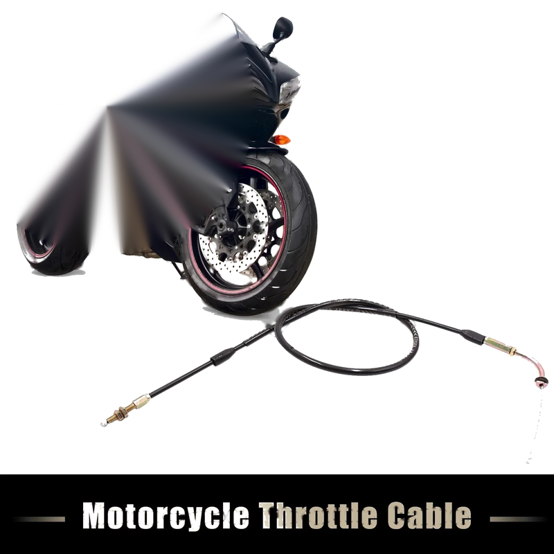 Suzuki Prince GN 125 40.2" Coated Motorcycle Throttle Cable Wire Oil Line
