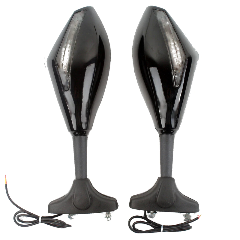 Honda VTR1000F FireStorm VTR1000 VFR800 LED Turn Signal Rearview Mirrors