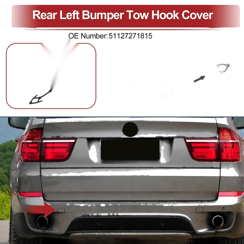 BMW X5 E70 Tow Hook Cover Cap (2011-2013)
