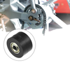 Motorcycle 2pcs 8mm Drive Chain Adjustment Pulley Rubber Wheel