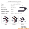 Harley Touring CVO Road Glide Rear Fender Extension with LED Light (2015-2023)