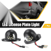 Dodge RAM 1500 6000K White LED License Plate Light Lamp Assembly