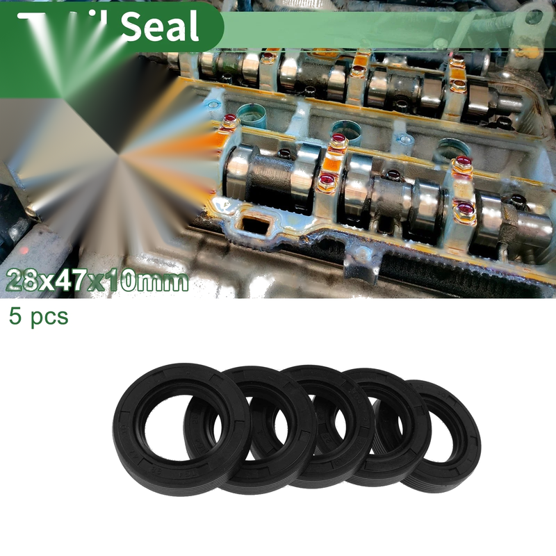 Make Model Oil Seal 28x47x10mm Seal Ring NBR Rubber Rotary Shaft Seal