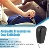 Toyota Automatic Gear Shift Knob Black Cover Black FauxLeather Perforated