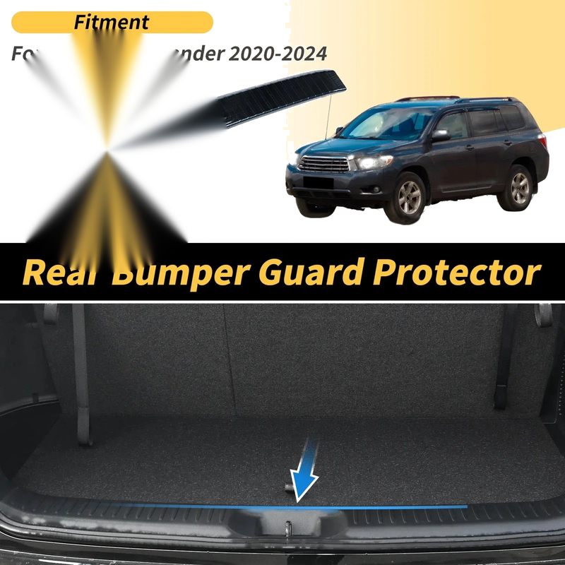 Toyota Highlander Bumper Guards / 1Pc (2020–2024)