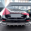Mercedes Benz E Class 3 x Carbon Look Rear Bumper Diffuser Lip (2024-2025)