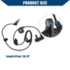 Mitsubishi L200 2.5L 2Pcs Wheel Speed Sensor (2012-2015)