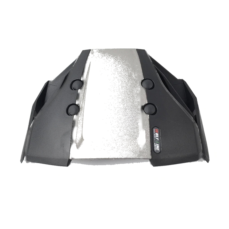 Honda CB650R Silver Motorcycle Front Windshield Visor (2019-2023)