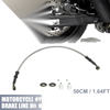 Set 50cm Motorcycle Hydraulic Brake Line Hose with Screws