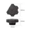 Toyota Hiace KDH200R 4cyl 2.5L 2KD-FTV Engine Oil Filler Cap (2004–2007)