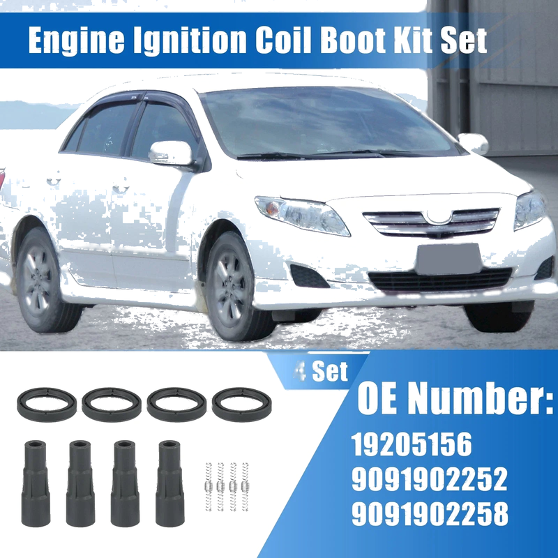 Toyota 4 x Ignition Coil Boot