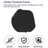 BMW X5 Center Console Cover Black with Storage Bag - 1 Set (2019 - 2024)