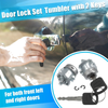 Ford F150 F250 F350 Door Lock Cylinder Tumbler w/Key Set (2004-2023)