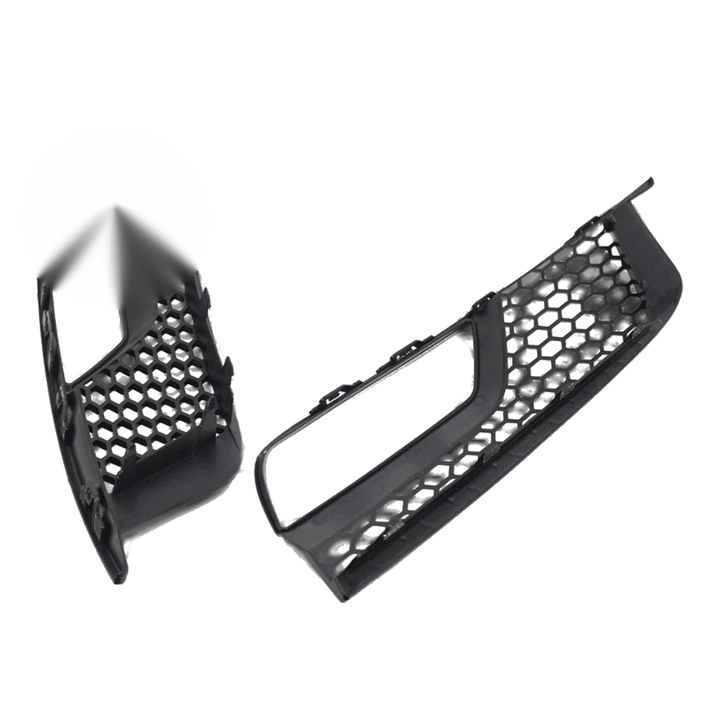 Audi A3 Quattro Sedan Front Fog Light Grilles Covers (2013-2016)