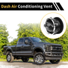 Ford F150 (2009-2014) Center Dash Outlet Matte Black AC Heater Air Vent