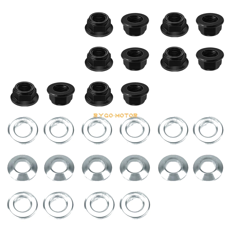 Yamaha Grizzly 600 YFM600F Wheel Nut And Washer 2 x Front/Rear (1999–2001)