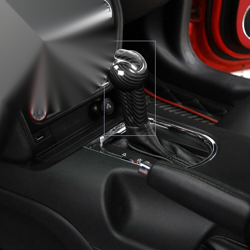 2015-2020 Ford Mustang Center Console Shift Knob Cover (2015-2020)