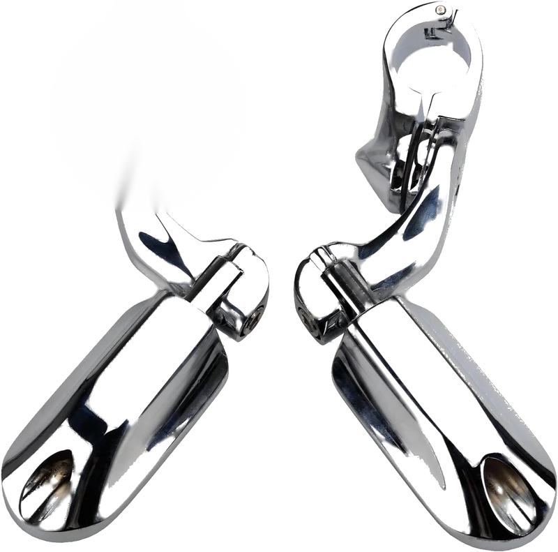 Harley Davidson 1-1/4" Chrome Highway Foot Pegs