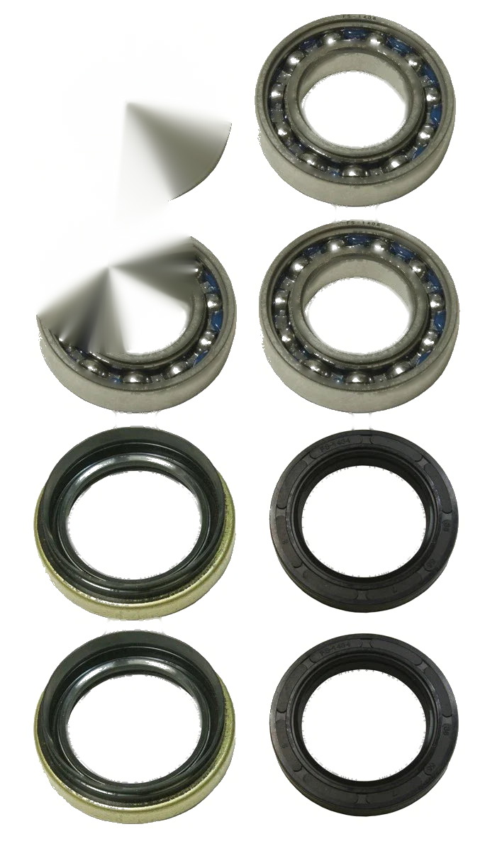 Yamaha Kodiak 400 2 x Front Wheel Bearings Seal (1993–1999)