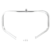 Harley Road King Chrome/Black Highway Engine Guard Crash Bar (1997-2024)