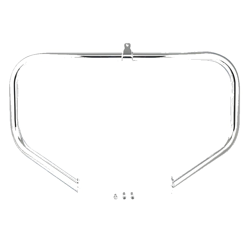 Harley Road King Chrome/Black Highway Engine Guard Crash Bar (1997-2024)