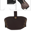 Motorcycle - Brown Leather Shifter Cover Boot Protector