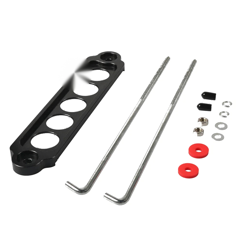 Cars & Trucks - Black Universal Battery Tie Down Bracket Clamp Holder