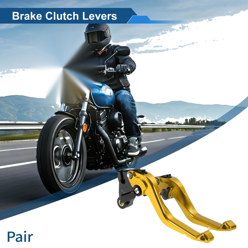 Kawasaki Ninja ZX10R 1 Pair Short Brake Clutch Levers (2015–2024)