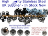 Suzuki GSX-R 750 Bolt Clip / Stainless Fairing & Screen Clip (1996–2000)